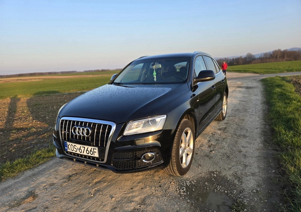 Audi Q5 cena 49500 przebieg: 260000, rok produkcji 2012 z Kęty małe 106